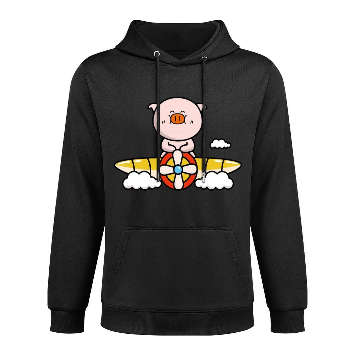 Fundraising Street Front Graphic Hoodies