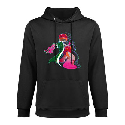 IPIB 250g Hooded Pocket Sweatshirt Front GraphicMen's Hooded  Sweatshirt6000009-4