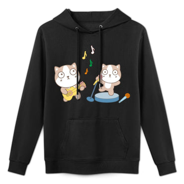 Promotional Cotton Front Graphic Hoodies