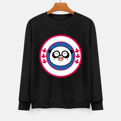 Front Patterned Long Sleeve TopHeritage Shrink-Resistant