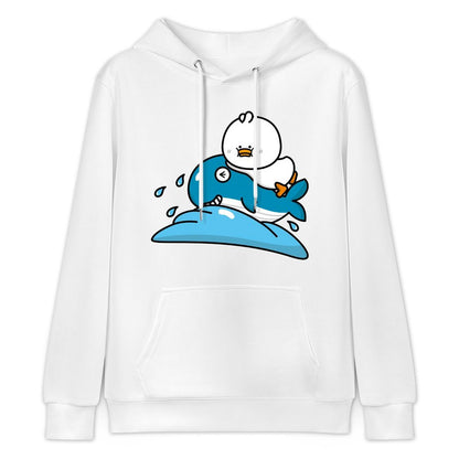 Logo-Ready Fade-Proof Front Graphic Hoodies