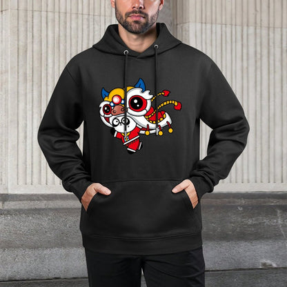 IPBR 250g Hooded Pocket Sweatshirt Front GraphicMen's Hooded  Sweatshirt4000684