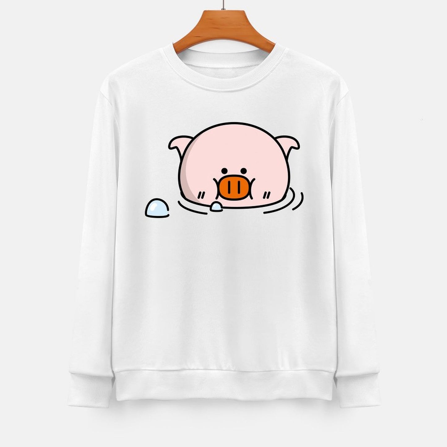 Front Patterned Long Sleeve TopEasyStyle AllSeason