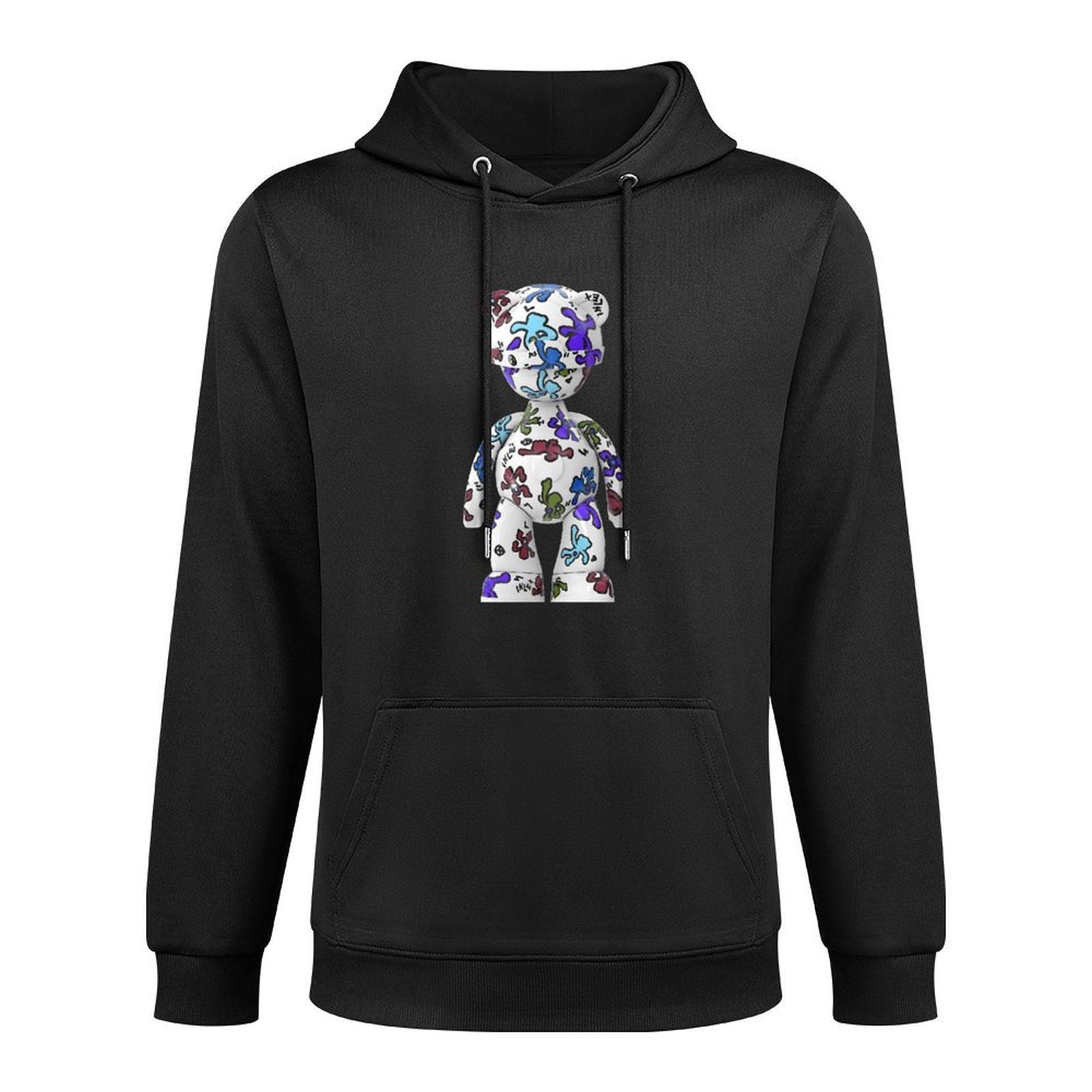 Hoodie Front PatternCotton Casual