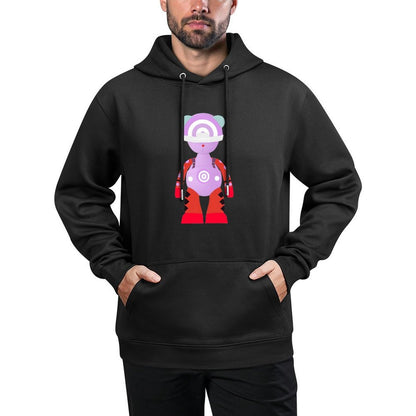 IPIB 250g Hooded Pocket Sweatshirt Front GraphicMen's Hooded  Sweatshirt6000134-1