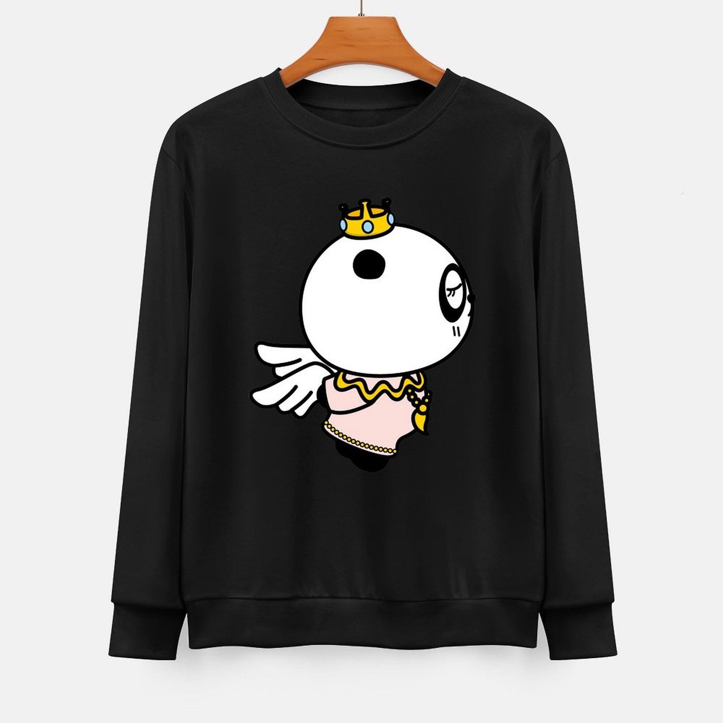  Front Patterned Long Sleeve TopChill AllDay