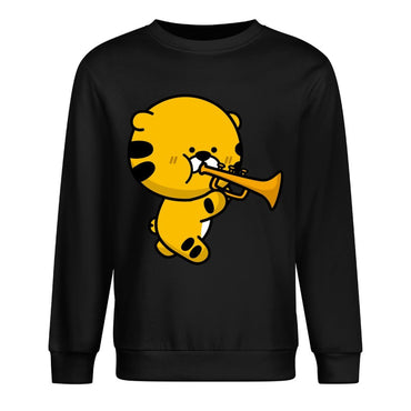 Front Patterned Long Sleeve TopModern Performance