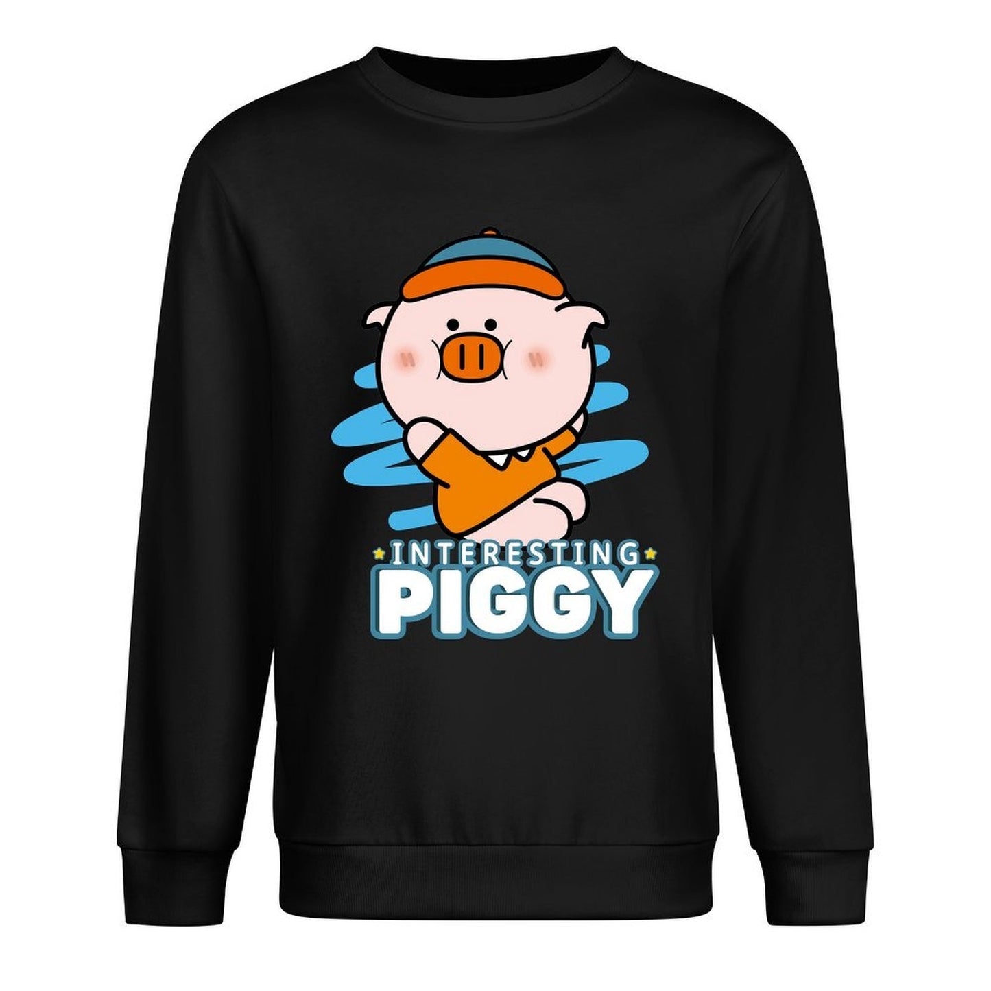 Front Patterned Long Sleeve TopLogo-Ready Tear-Resistant