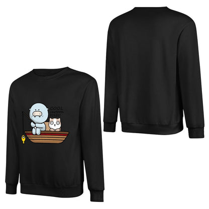 IPBR 250g Crew Neck Long Sleeve Sweatshirt Front GraphicCrew Neck Long Sleeve Sweatshirt4001276