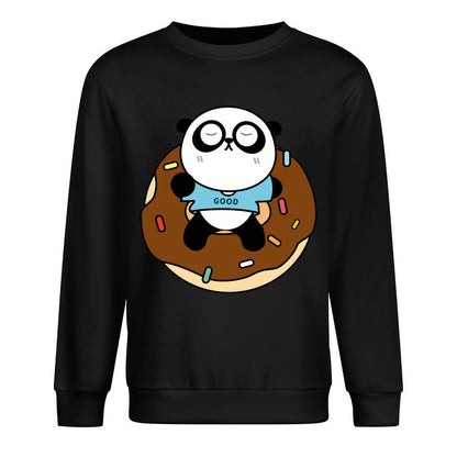 Front Patterned Long Sleeve TopWrinkle-Free SoftTouch