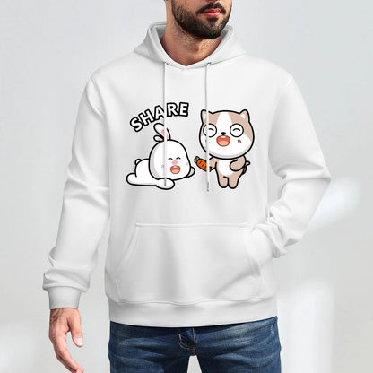 Oversized AllDay Front Graphic Hoodies