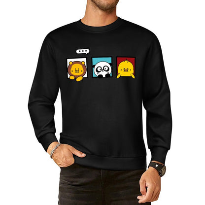 Front Patterned Long Sleeve TopFitted Wrinkle-Free