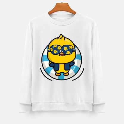 Front Patterned Long Sleeve TopActiveLine ComfortFit