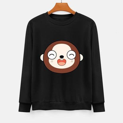  Front Patterned Long Sleeve TopHigh-Quality Slim Fit