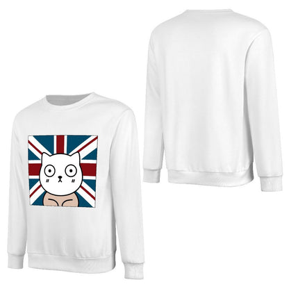 Front Patterned Long Sleeve TopEasyStyle Wrinkle-Free