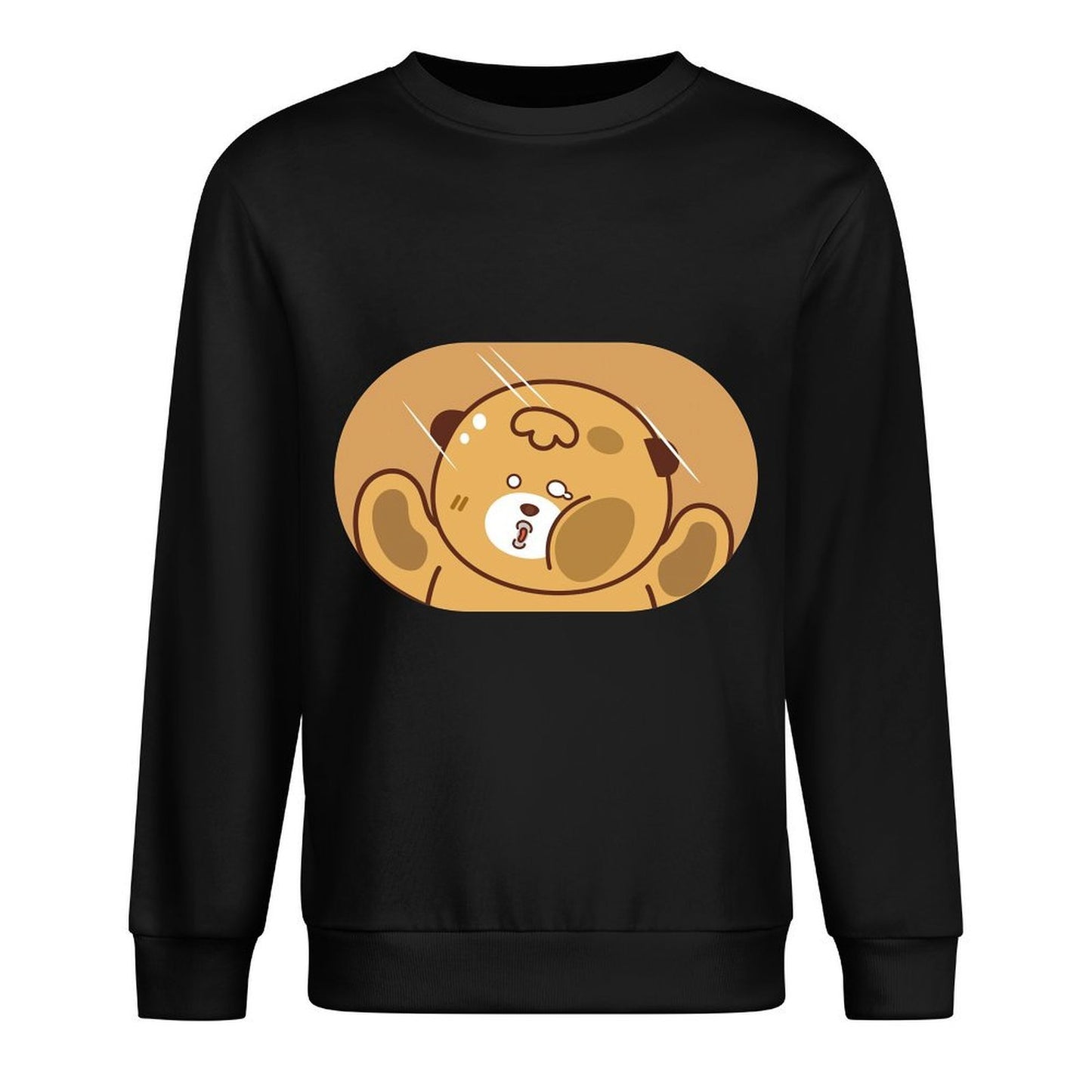 Front Patterned Long Sleeve TopPureStyle SmoothWear