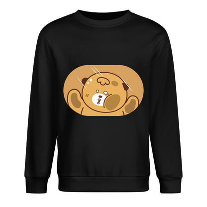 Front Patterned Long Sleeve TopPureStyle SmoothWear