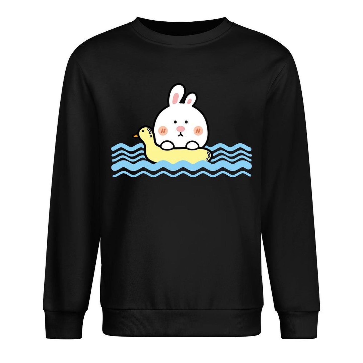 Front Patterned Long Sleeve TopClassicLine Bold