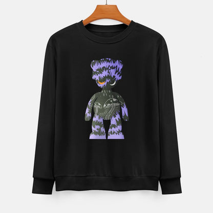 IPIB 250g Crew Neck Long Sleeve Sweatshirt Front GraphicCrew Neck Long Sleeve Sweatshirt6000132-1
