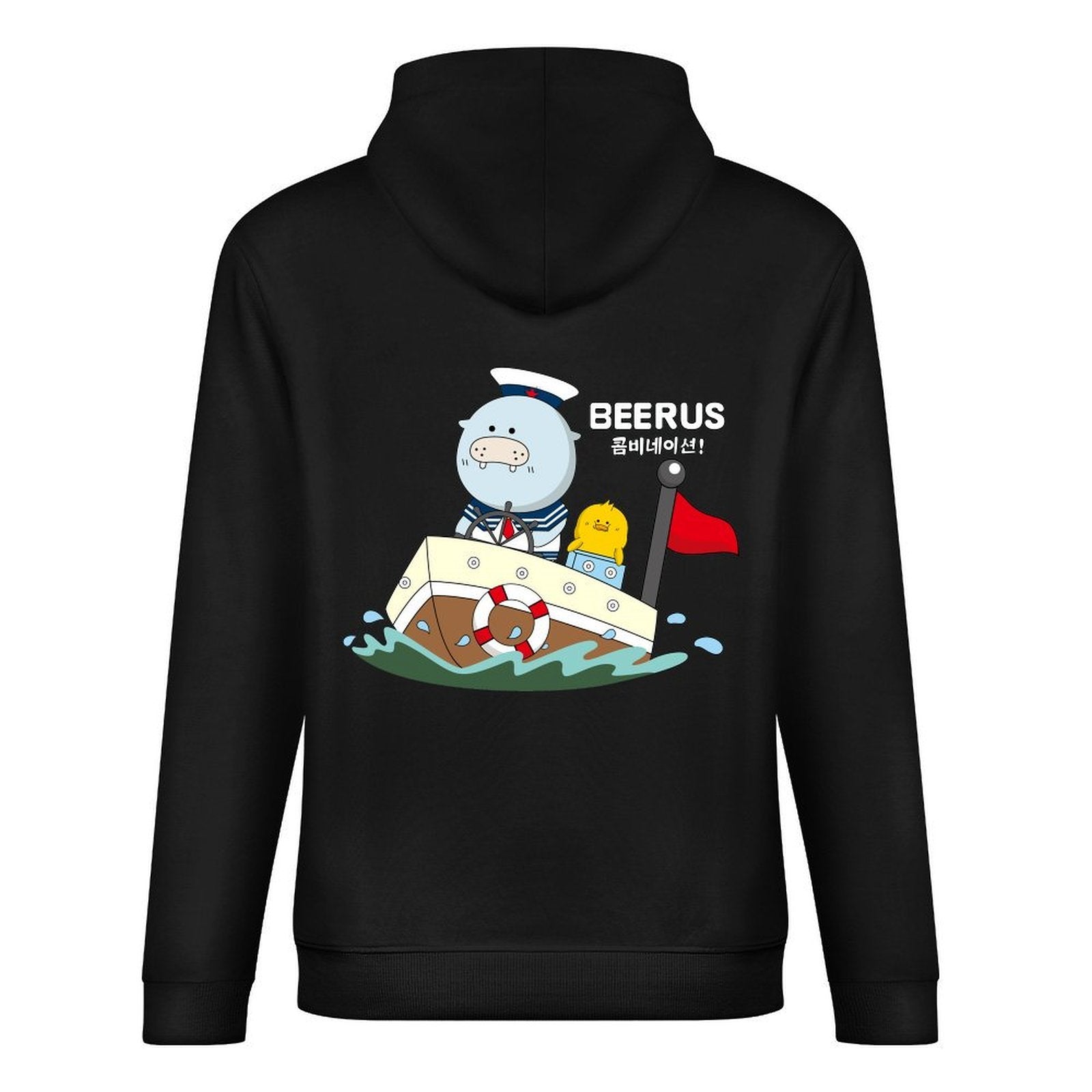 Inkmay Beerus Hoodie 250g crew neck  HoodieLooseFit Hoodie