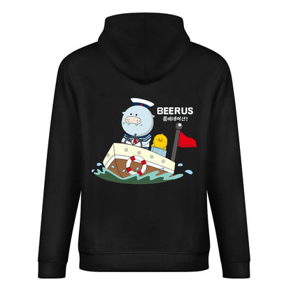 Inkmay Beerus Hoodie 250g crew neck  HoodieLooseFit Hoodie