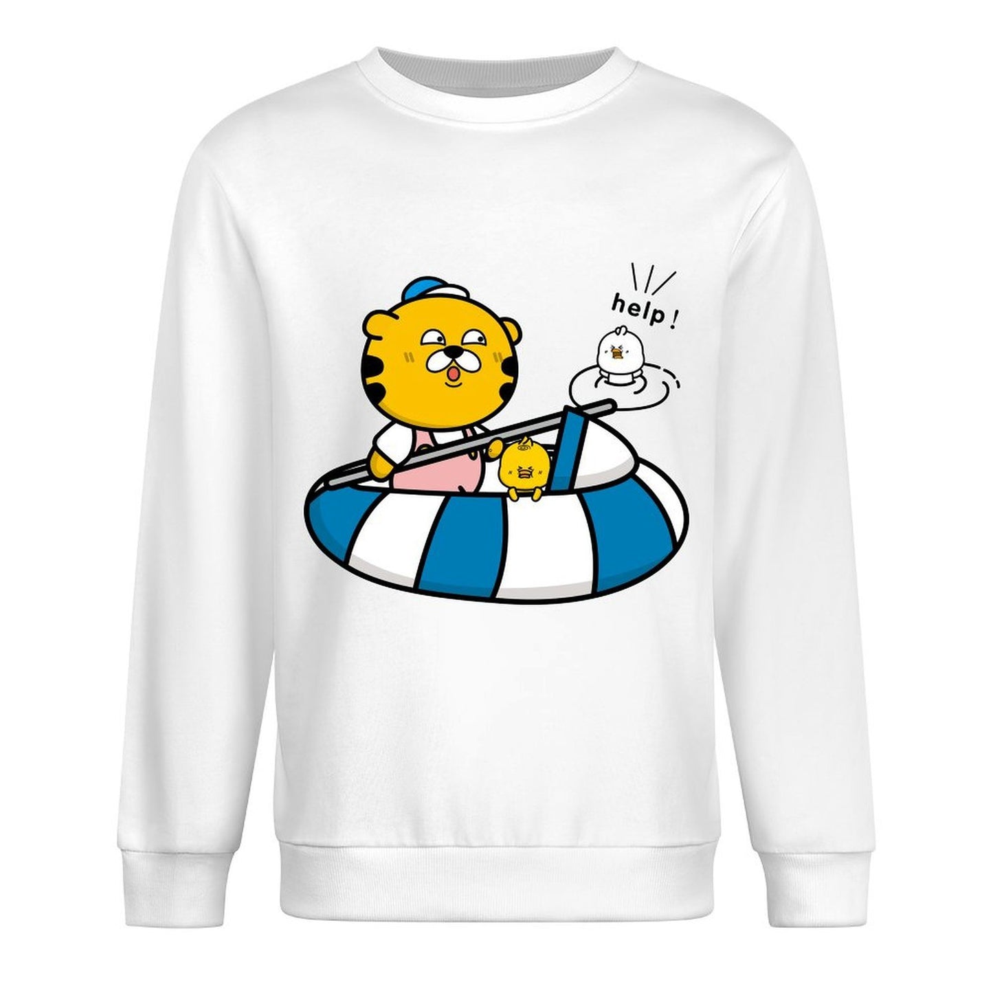 Front Patterned Long Sleeve TopSoftLine Edition