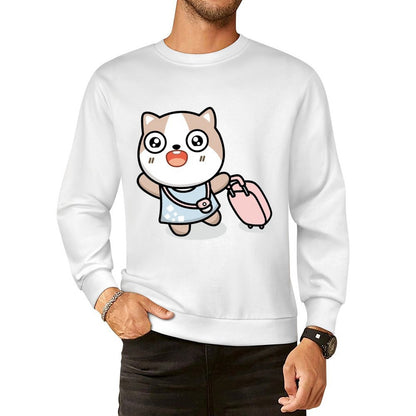 Front Patterned Long Sleeve TopClean ActiveWear