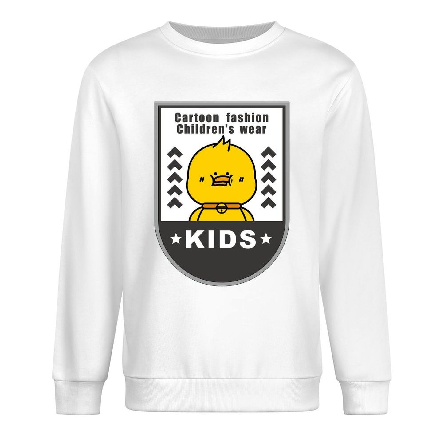 Front Patterned Long Sleeve TopEveryday Comfort