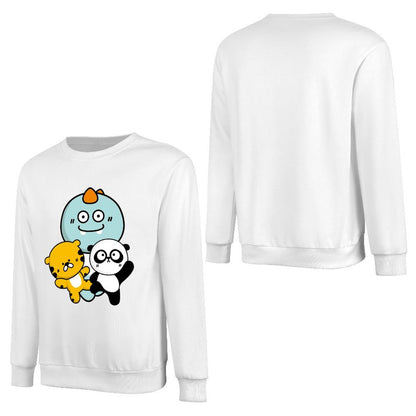 Front Patterned Long Sleeve TopRelaxFit StreetFit