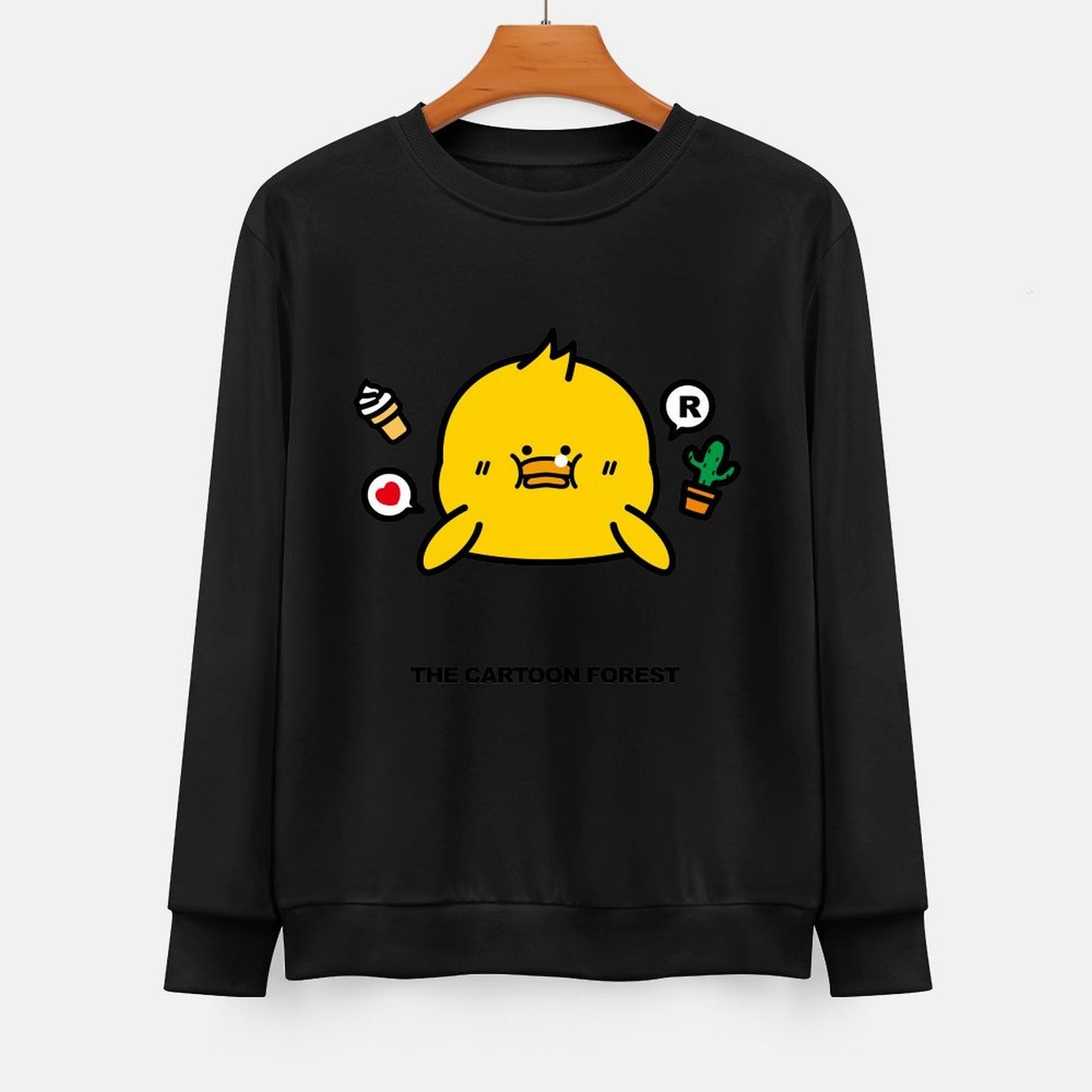  Front Patterned Long Sleeve TopMinimal StreetFit