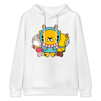 Outdoor Shrink-Resistant Front Graphic Hoodies