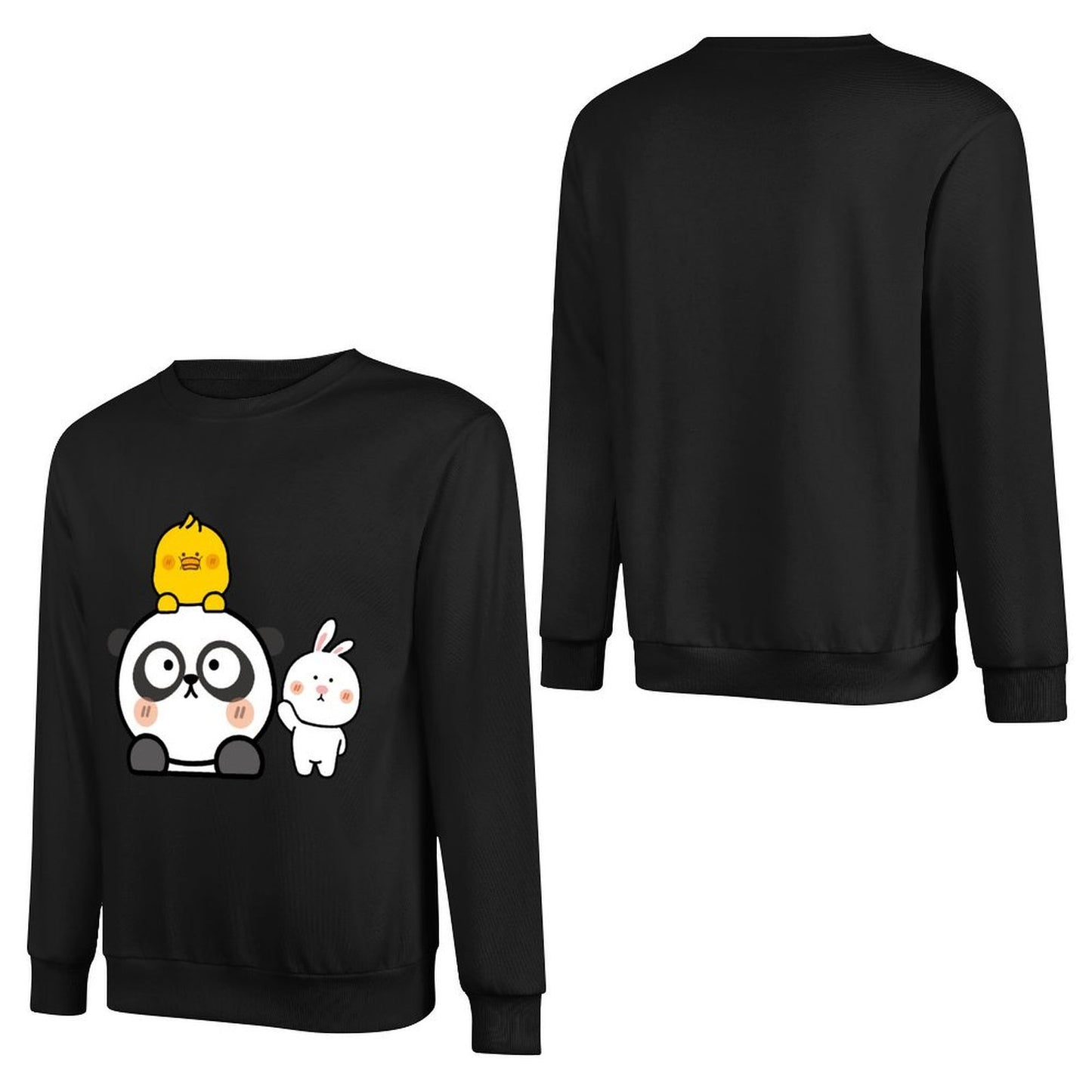 Front Patterned Long Sleeve TopSolid Heritage