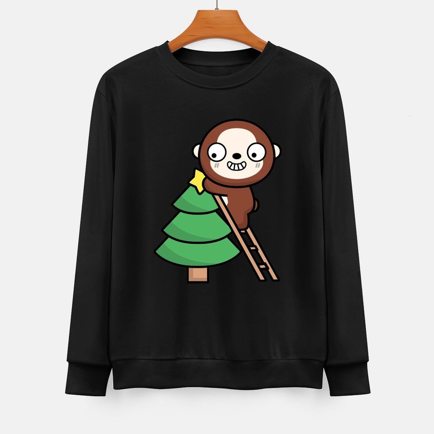 IPBR 250g Crew Neck Long Sleeve Sweatshirt Front GraphicCrew Neck Long Sleeve Sweatshirt4000055
