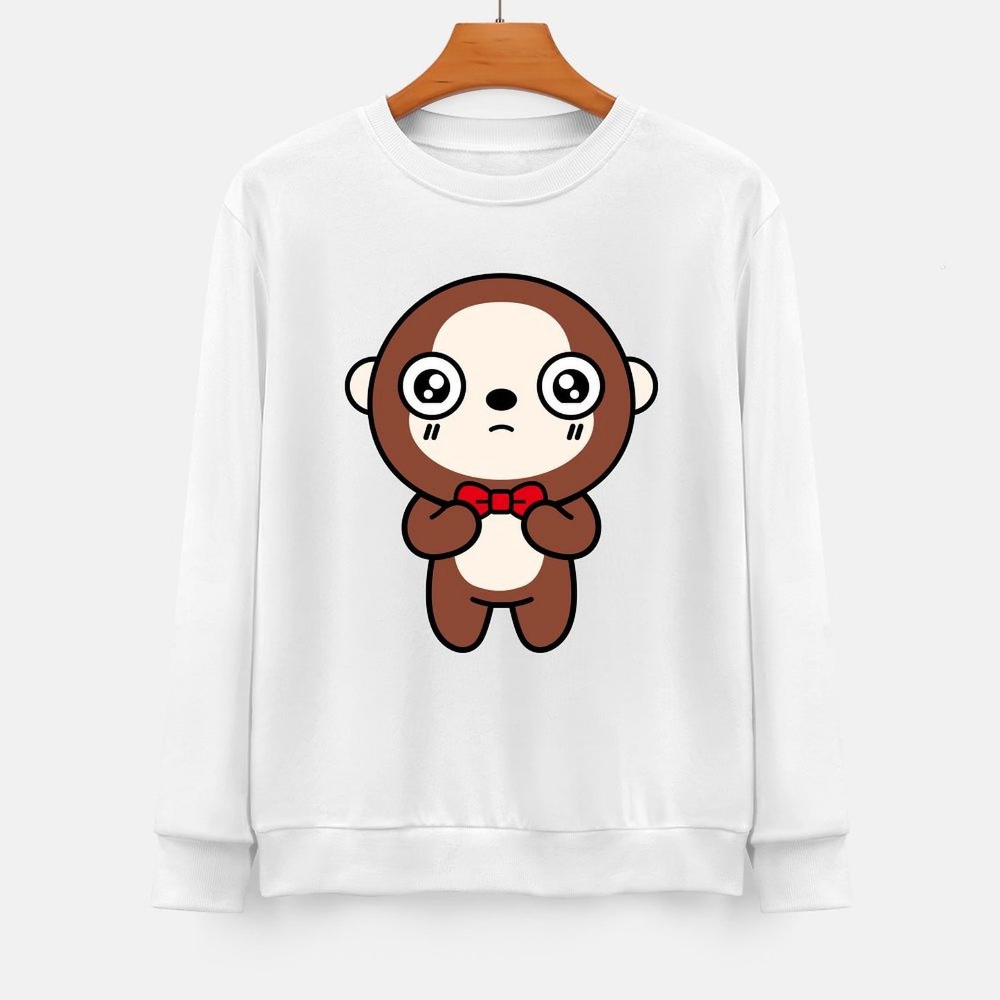 Front Patterned Long Sleeve TopActive AllDay