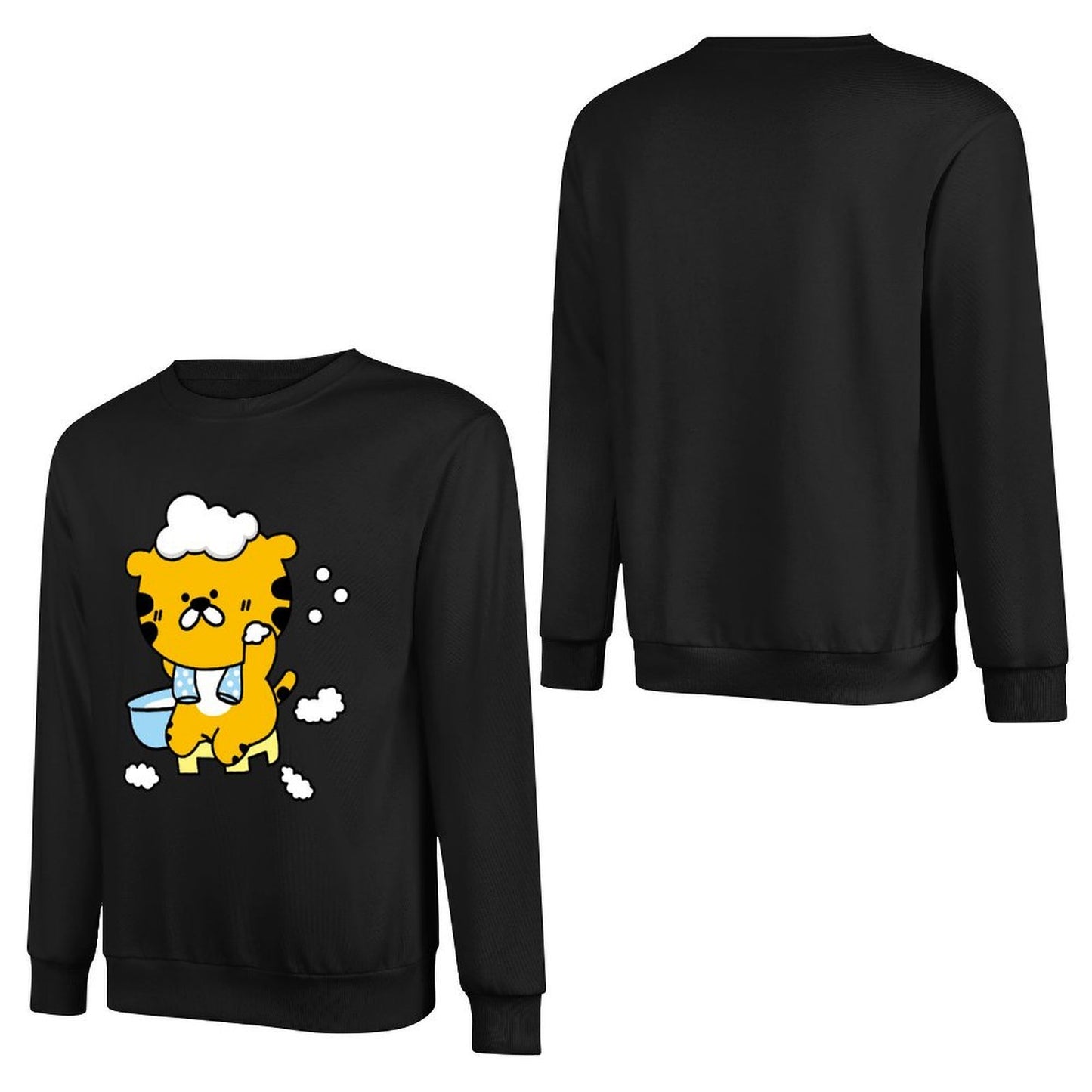 Front Patterned Long Sleeve TopSoftLine Classic Fit