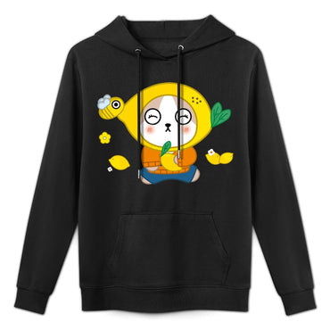 ClassicFit Eco-Conscious Front Graphic Hoodies