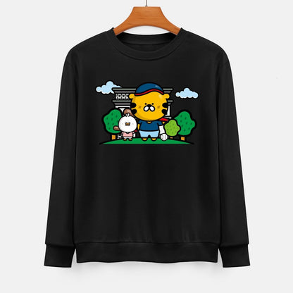 IPBR 250g Crew Neck Long Sleeve Sweatshirt Front GraphicCrew Neck Long Sleeve Sweatshirt4001143