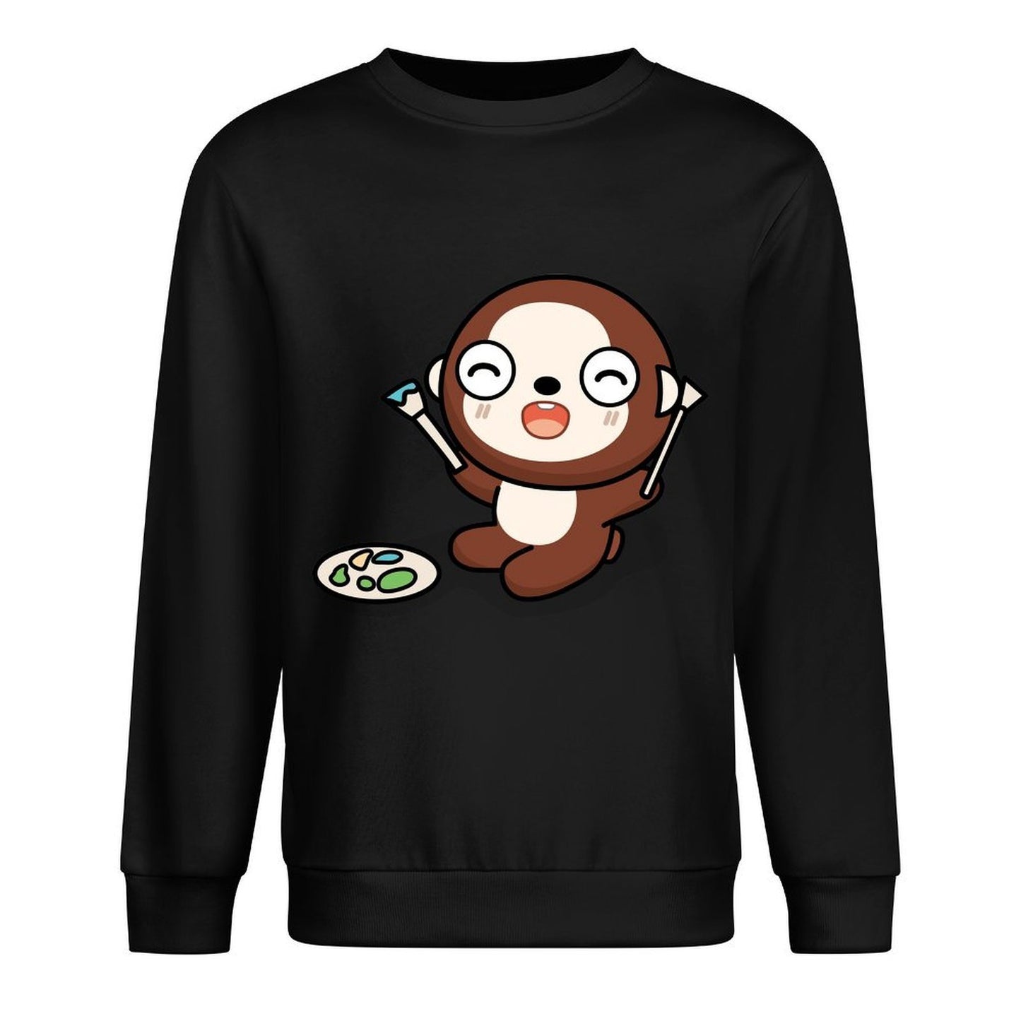 IPBR 250g Crew Neck Long Sleeve Sweatshirt Front GraphicCrew Neck Long Sleeve Sweatshirt4000229