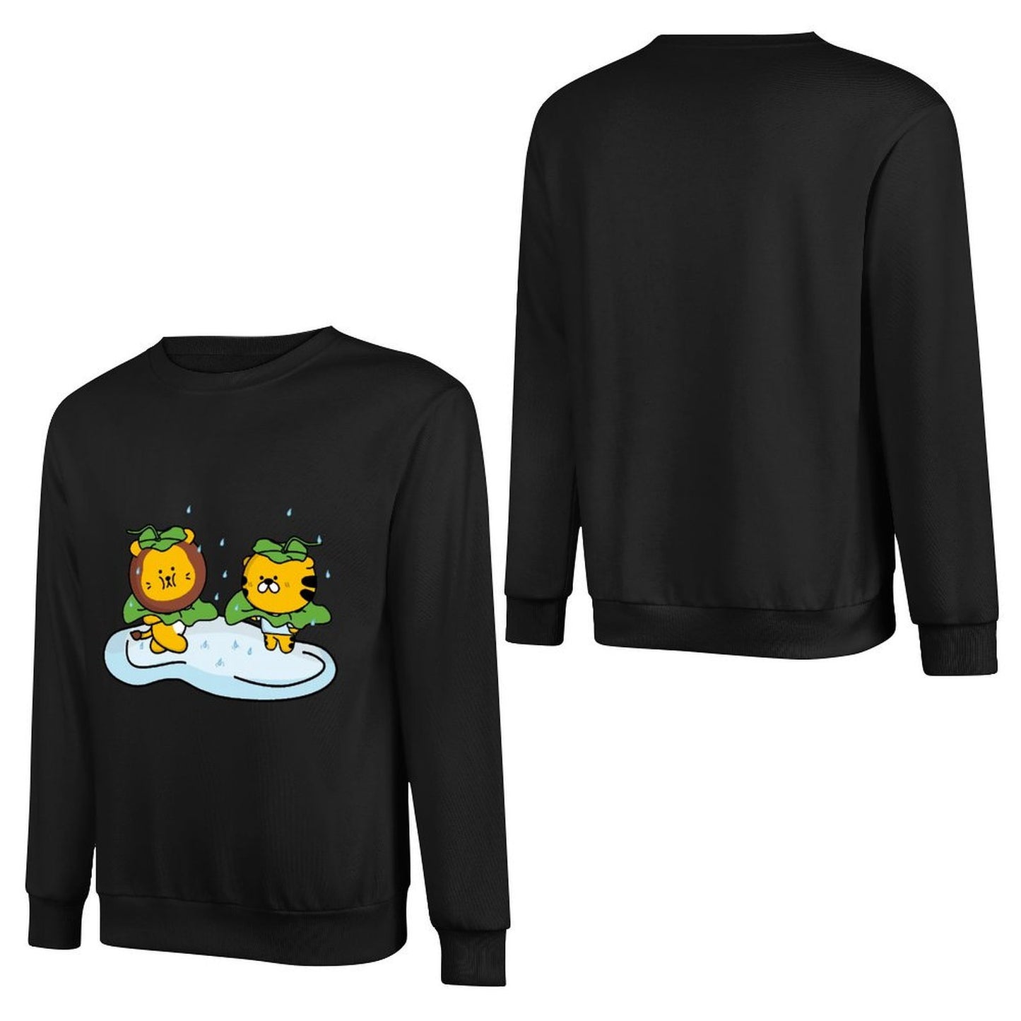 IPBR 250g Crew Neck Long Sleeve Sweatshirt Front GraphicCrew Neck Long Sleeve Sweatshirt4001335