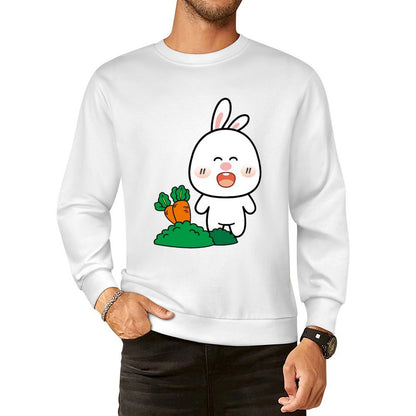 Front Patterned Long Sleeve TopSoft Oversized