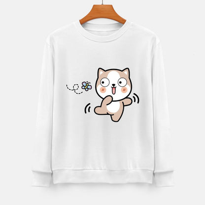 Front Patterned Long Sleeve TopActive Sharp