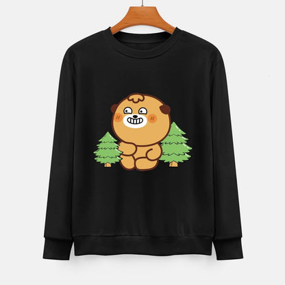  Front Patterned Long Sleeve TopFresh Refined