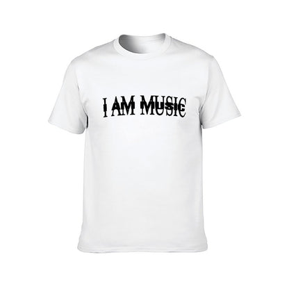 Inkmay Casual Cotton T-shirt Fake Broke Living Flex Bold Design Unisex T-shirtSimpleFit Relaxed T-Shirt