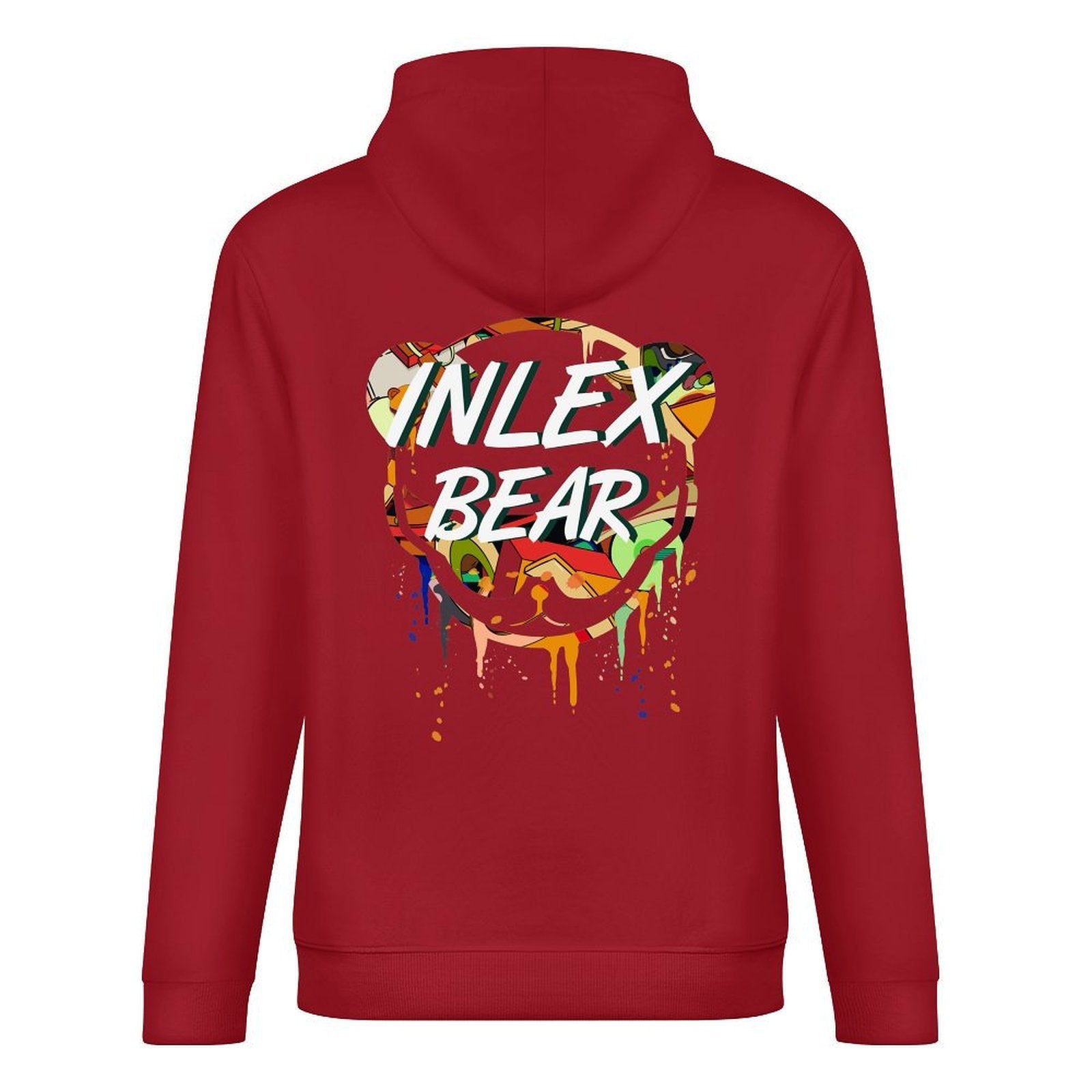 Inlex bear hooded pocket sweatshirt with back detailEasyStyle CasualHoodie