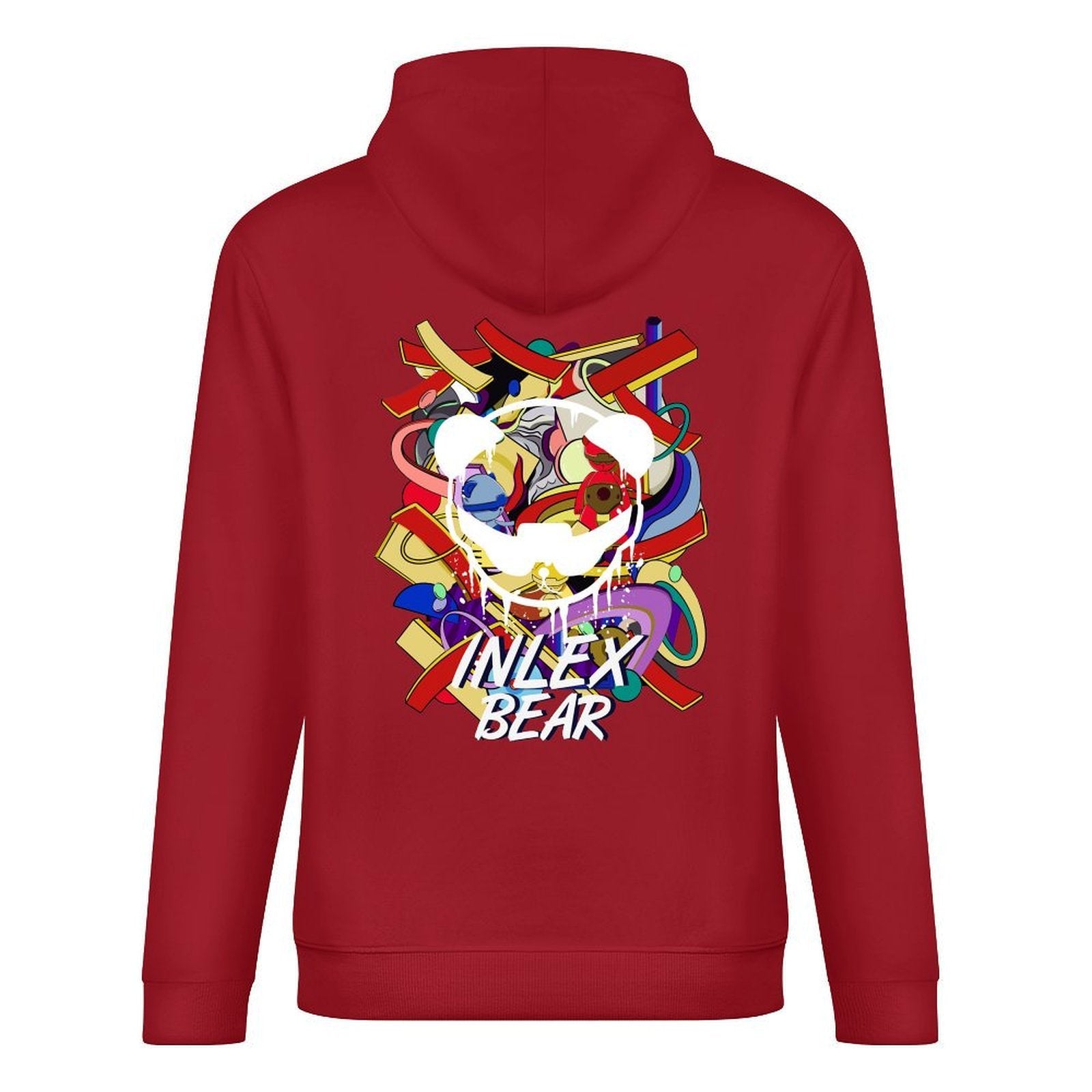 Inlex bear hooded pocket sweatshirt with back detailReliable Easy-CareHoodie