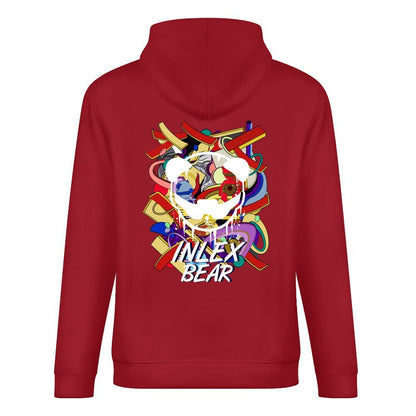 Inlex bear hooded pocket sweatshirt with back detailReliable Easy-CareHoodie