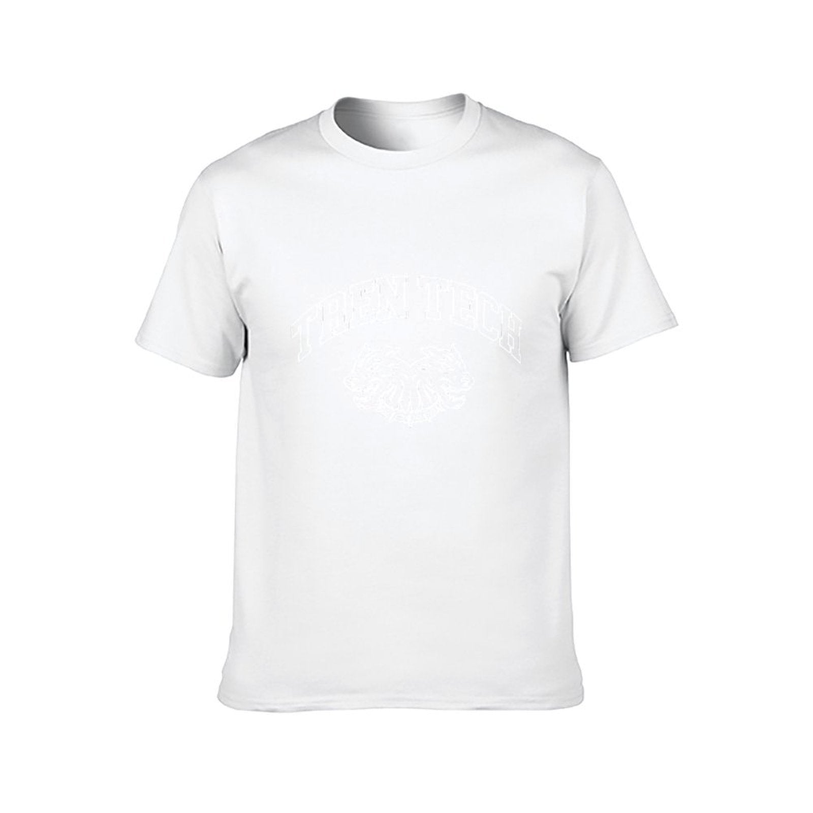 Inkmay Casual  Cotton T-shirt Tren Tech Logo With Two Unisex T-shirtPremium Finish Long Lasting T-Shirt