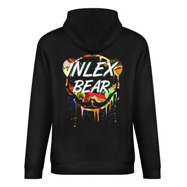 Inlex bear hooded pocket sweatshirt with back detailEasyStyle CasualHoodie