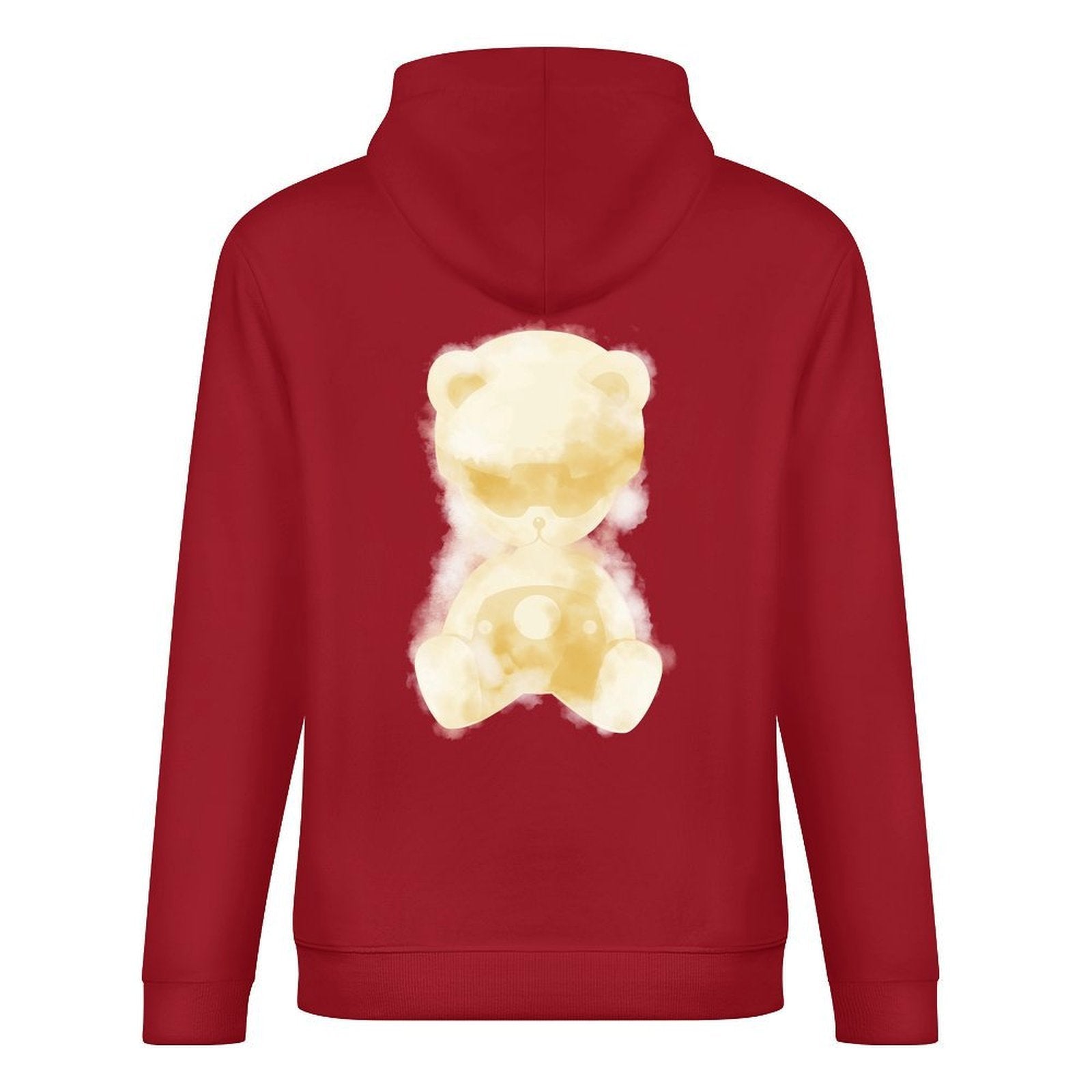 Inlex bear hooded pocket sweatshirt with back detailDouble-Stitched Soft-TouchHoodie