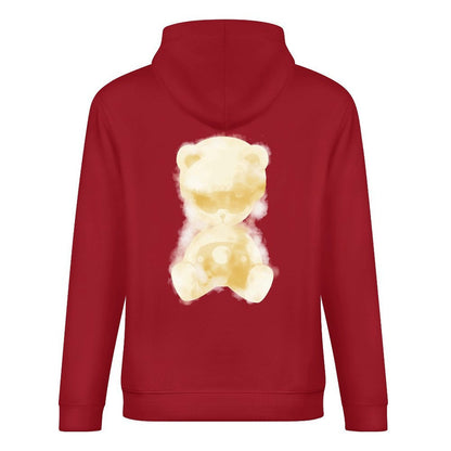 Inlex bear hooded pocket sweatshirt with back detailDouble-Stitched Soft-TouchHoodie